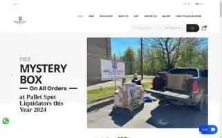 Palletspotliquidators.com Screenshot 2024-05-27 11:22:40