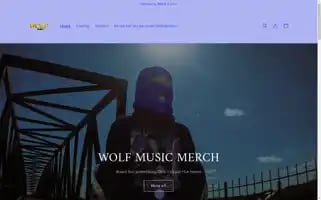 Wolfmusicmerch.com Screenshot 2024-04-27 15:15:09