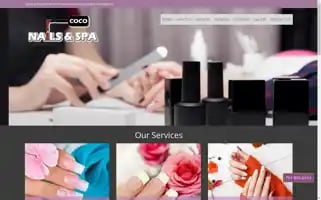 Coconailsandspabismarck.com Screenshot 2024-05-15 17:57:05