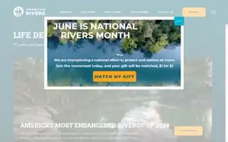 Americanrivers.org Screenshot 2024-06-19 03:39:04