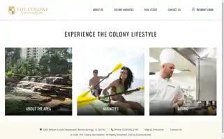 Thecolonyfoundation.com Screenshot 2024-06-13 17:18:14