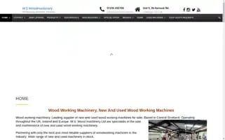 Wswoodmachinery.co.uk Screenshot 2024-06-12 17:43:35