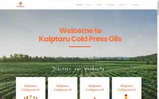 Kalptarucoldpressoil.com Screenshot 2024-05-20 02:20:44