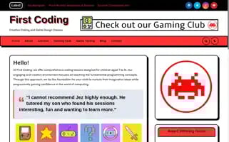 Firstcoding.co.uk Screenshot 2024-06-11 06:00:24