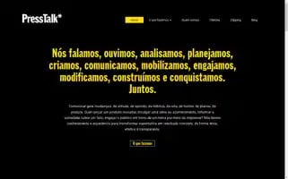 Presstalk.com.br Screenshot 2024-07-08 14:35:28