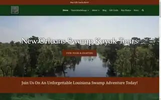 Wildlouisianatours.com Screenshot 2024-04-15 16:16:14