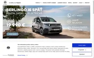 C-car.sk Screenshot 2024-05-19 20:10:38