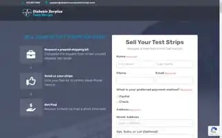 Diabeticsurplusteststrips.com Screenshot 2024-04-15 15:12:17