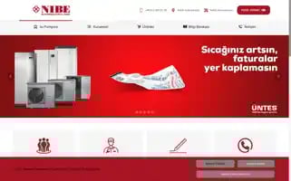 Nibe.com.tr Screenshot 2024-07-08 17:53:13