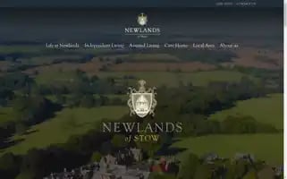 Newlandsofstow.co.uk Screenshot 2024-07-04 12:08:20