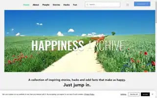 Happinessarchive.com Screenshot 2024-06-16 08:38:11