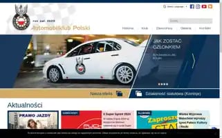 Automobilklubpolski.pl Screenshot 2024-07-04 14:41:15