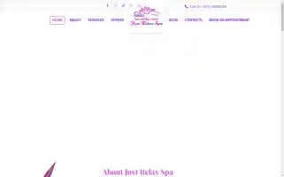 Justrelaxspaqa.com Screenshot 2024-05-28 08:54:30