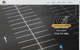Ocstripingandsealcoating.com Screenshot 2024-04-15 17:48:39