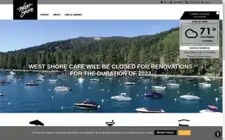 Westshorecafe.com Screenshot 2024-06-30 17:41:37