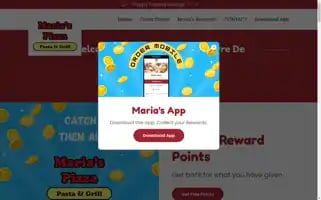 Selectmariaspizza.com Screenshot 2024-05-16 16:38:07