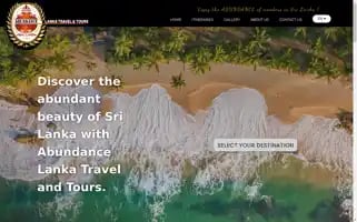 Abundancelankatravelsandtours.com Screenshot 2024-04-16 13:49:02