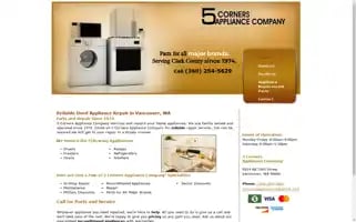 5cornersappliance.com Screenshot 2024-05-06 03:14:01