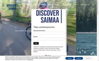 Discoversaimaa.fi Screenshot 2024-06-11 07:30:35