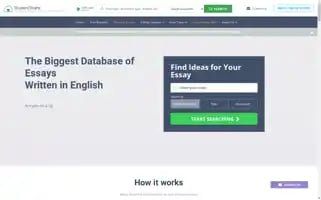 Studentshare.org Screenshot 2024-05-14 02:54:32