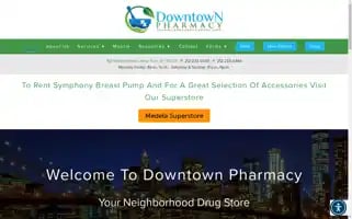 Downtownpharmacy.com Screenshot 2024-05-09 11:26:44