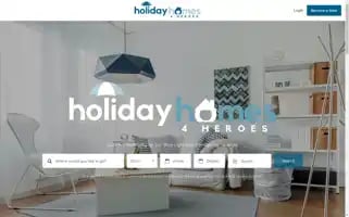 Holidayhomes4heroes.co.uk Screenshot 2024-05-22 17:57:41