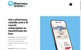 Pharmacygrants.ie Screenshot 2024-07-10 01:37:39