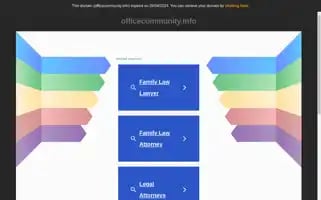 Officecommunity.info Screenshot 2024-05-24 13:24:12