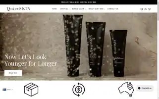 Quietskin.com.au Screenshot 2024-05-03 13:49:43