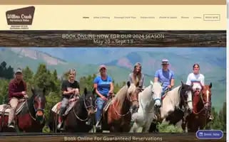 Willowcreekhorsebackrides.com Screenshot 2024-06-30 10:19:34