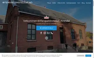Fengselshotellet.no Screenshot 2024-04-16 17:43:22