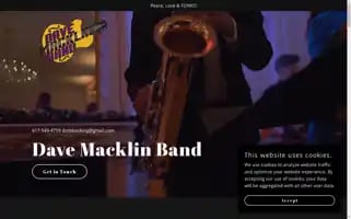 Davemacklinband.com Screenshot 2024-06-13 21:17:15