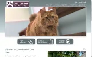 Animalhealthcareclinic.com Screenshot 2024-05-15 11:47:19