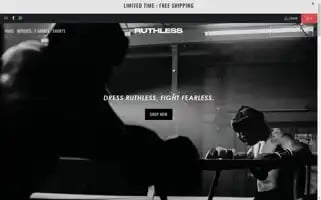 Ruthless-apparel.com Screenshot 2024-05-03 20:42:13