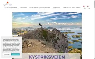 Kystriksveien.no Screenshot 2024-07-02 22:15:53