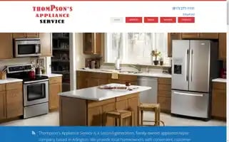 Thompsonsappliancetx.com Screenshot 2024-05-16 21:24:52