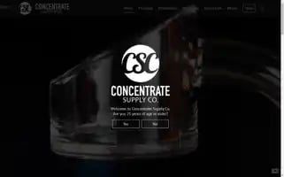 Concentratesupplyco.com Screenshot 2024-06-11 06:52:19