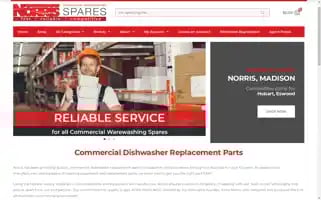 Norrisspares.com.au Screenshot 2024-07-04 21:15:14
