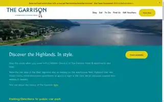 Thegarrisonhotel.co.uk Screenshot 2024-04-14 12:47:55