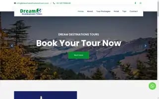 Dreamdestinationstours.com Screenshot 2024-04-24 05:27:36