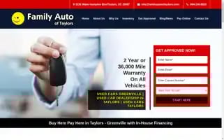 Familyautooftaylors.com Screenshot 2024-06-13 06:30:31