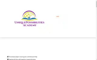 Uniquepossibilitiesacademy.com Screenshot 2024-06-15 01:13:56