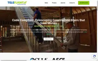 Teleflightstair.com Screenshot 2024-04-18 19:13:59