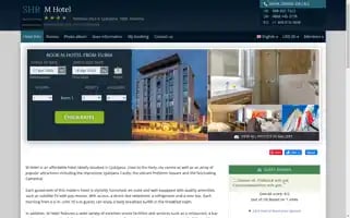 Mhotelljubljana.com Screenshot 2024-04-14 18:00:53