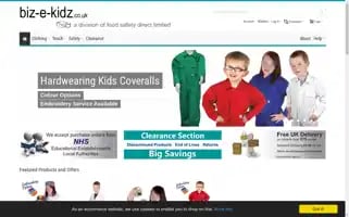 Biz-e-kidz.co.uk Screenshot 2024-06-14 00:48:17