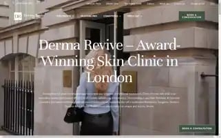 Dermareviveskinclinic.co.uk Screenshot 2024-06-30 14:52:57