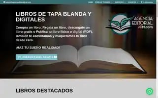 Agenciaeditorialjcm.com Screenshot 2024-07-10 01:35:14