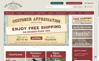 Thehearthsidecollection.com Screenshot 2024-05-14 09:10:58