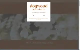 Dogwoodbotanicals.com Screenshot 2024-06-12 01:20:28