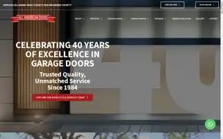 Allamericandoors.com Screenshot 2024-05-15 10:59:45